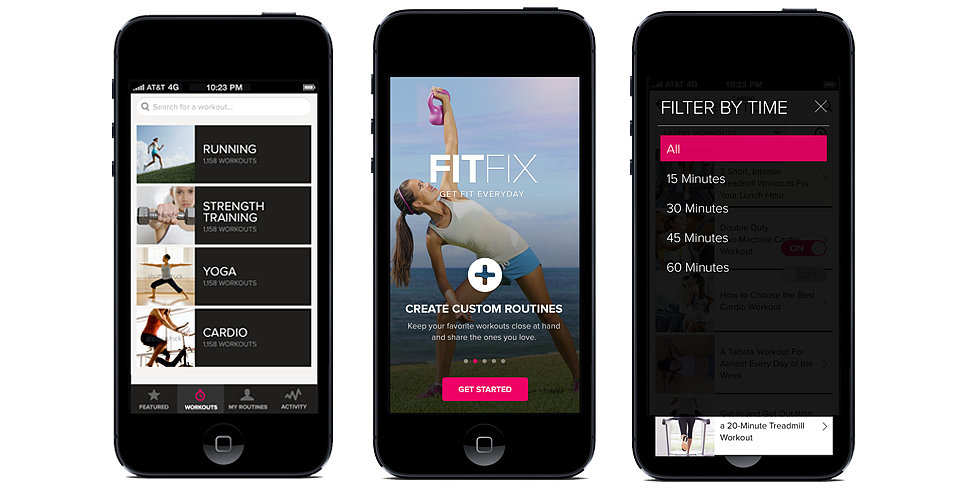 Aplikacja fitness FitFix