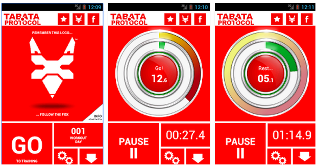 Aplikacja fitness Tabata HardFox