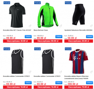 Wyprzedaż dla mężczyzn w Intersport online