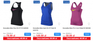 Wyprzedaż dla kobiet w Intersport online 