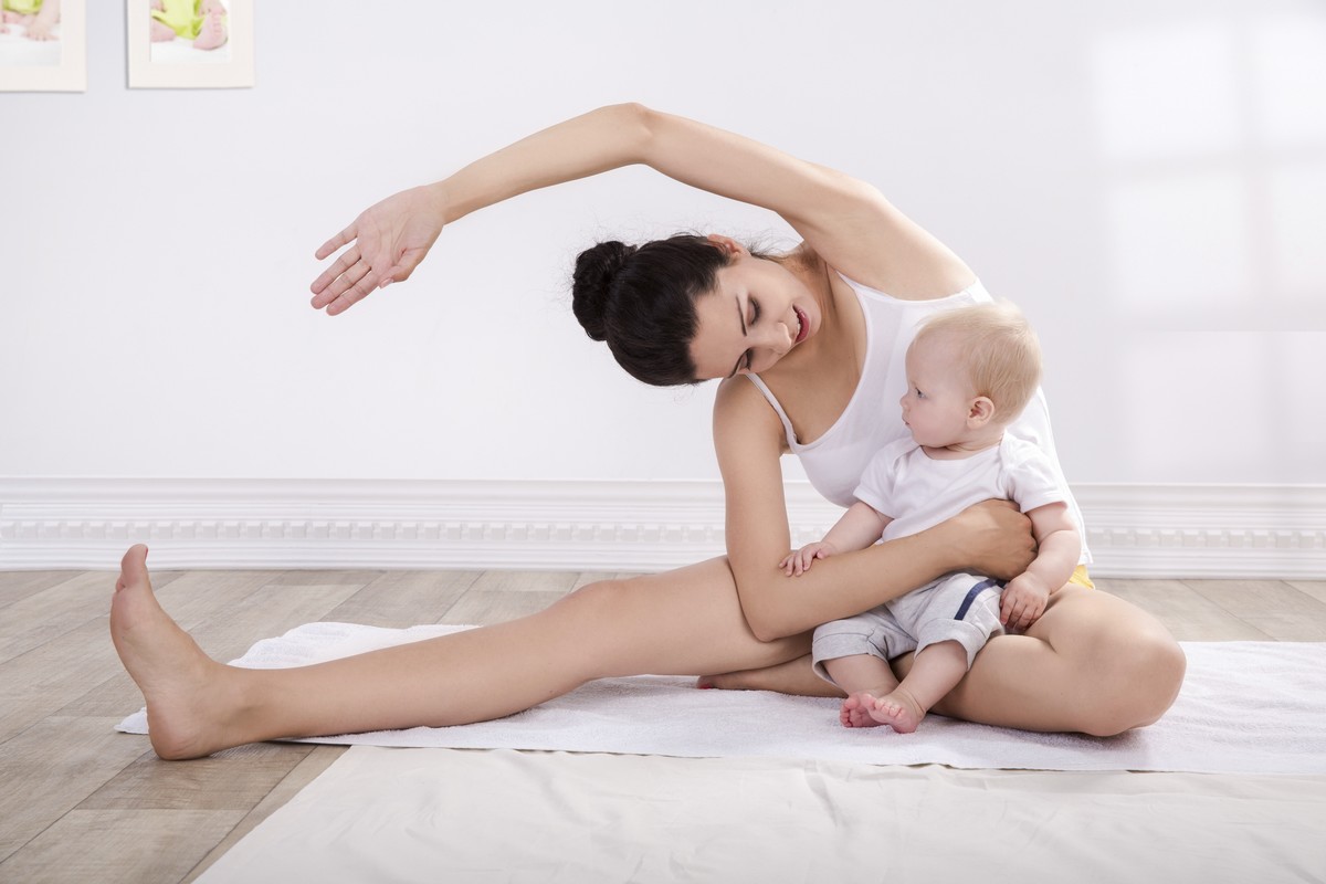 ćwiczenia dla aktywnej mamy z dzieckiem