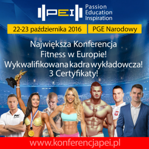 PEI - Konferencja Fitness Passion Education Inspiration II edycja